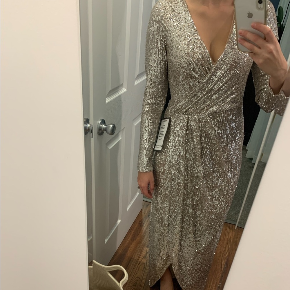Beautiful shining gown